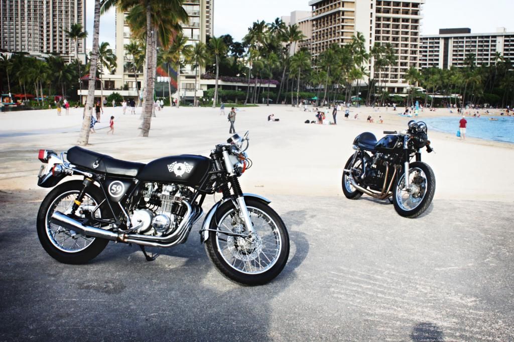 Modern Vespa Honolulu magazine photo shoot yesterday